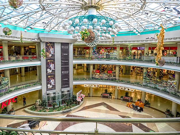 One of the most popular things to do in Minsk, according to Visit Belarus, is to shop at Stolitsa underground shopping center