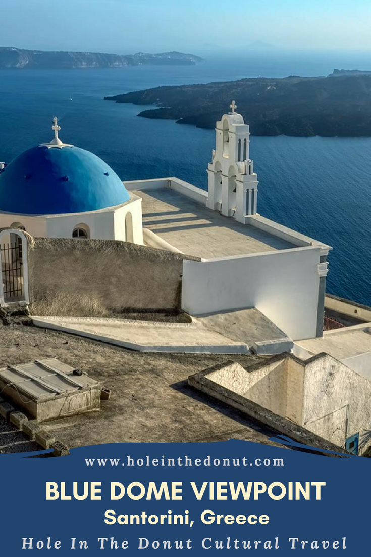 PHOTO: Blue Dome Viewpoint on the Greek Island of Santorini