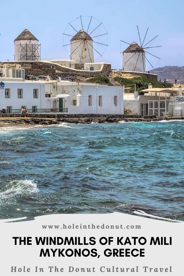 PHOTO: The Windmills of Kato Mili on the Greek Island of Mykonos