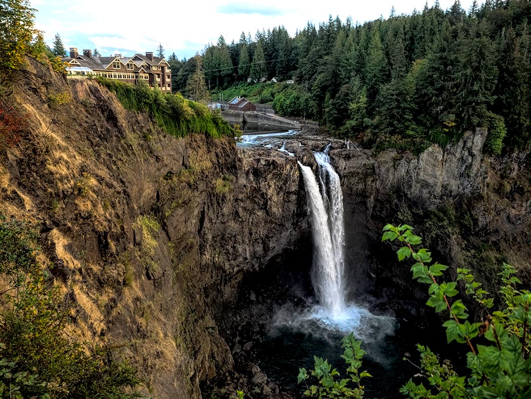 Snoqualmie Falls in Washington State, Generating Power for 100+ Years