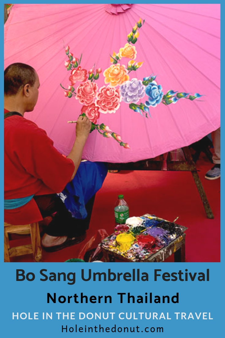 Bo Sang Umbrella Festival in Northern Thailand