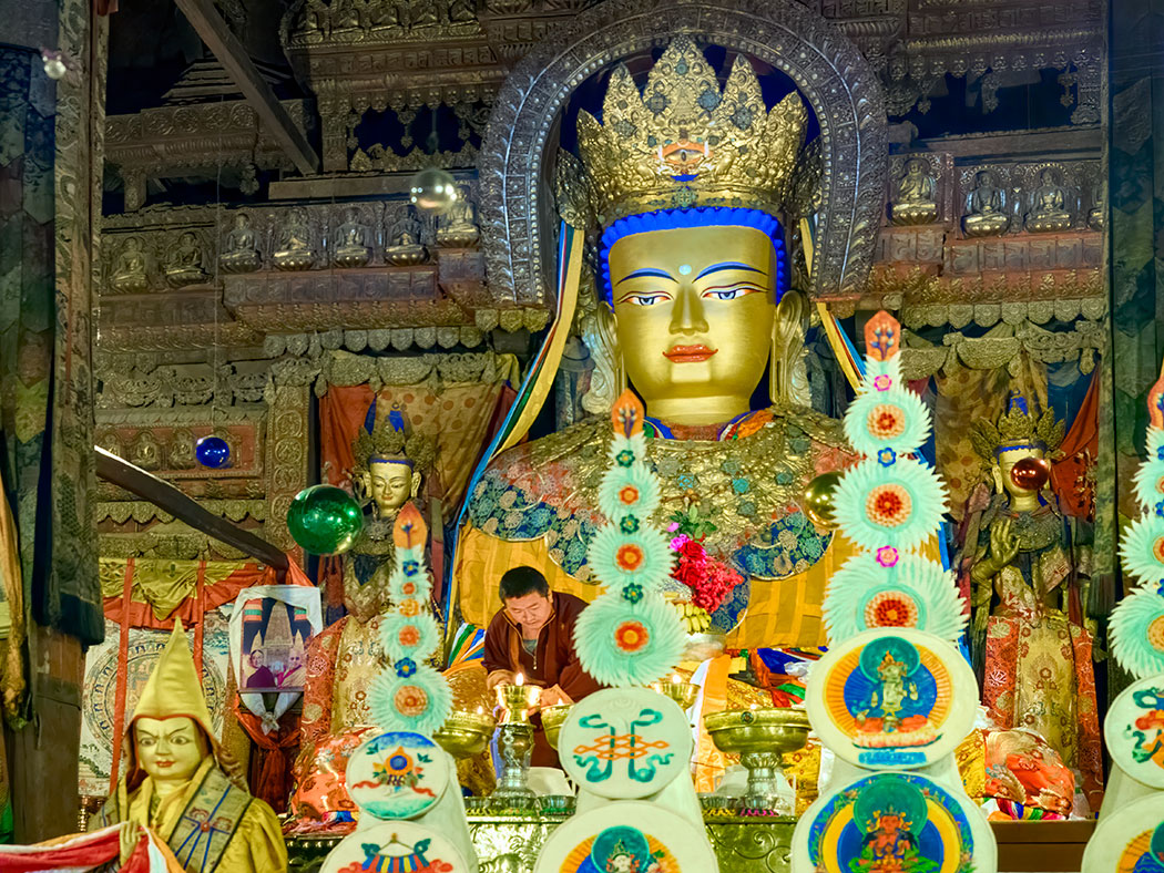 Pelkor Chode Monastery in Gyantse, Tibet