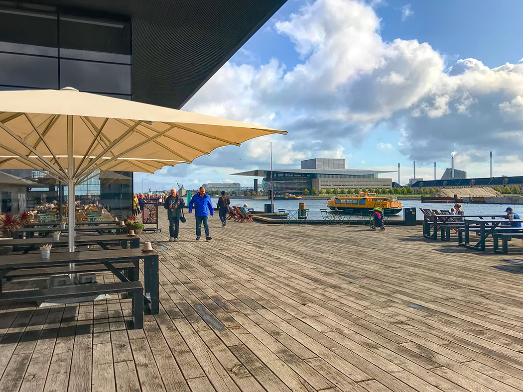 Boardwalk along Copenhage Harbour