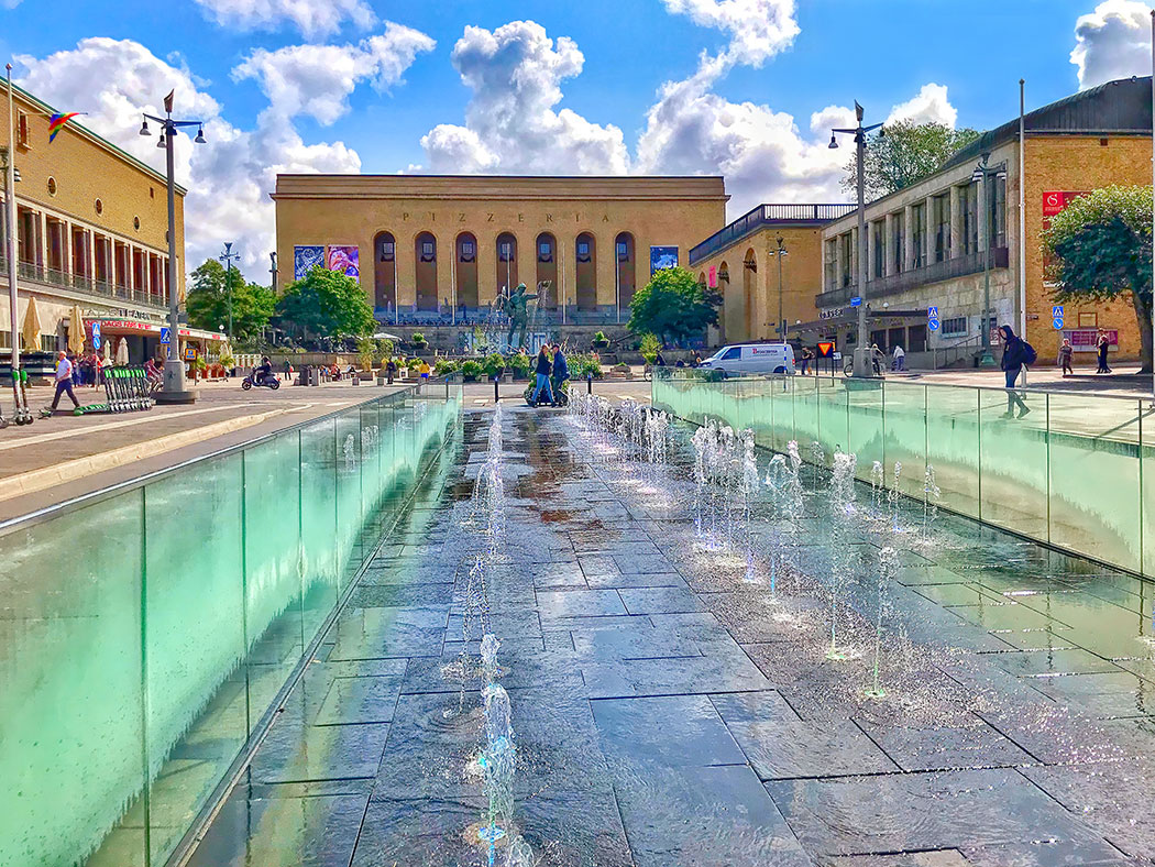 Götaplatsen, the Main Square and Cultural Heart of Gothenburg, Sweden