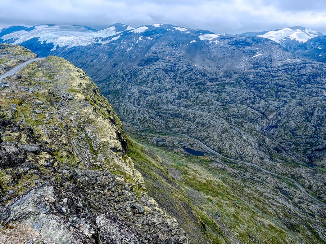 Geiranger Skywalk atop Dalsnibba Mountain viewpoint in Norway