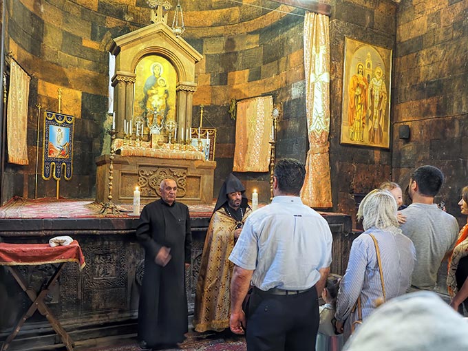 Baptism at Khor Virap Monastery