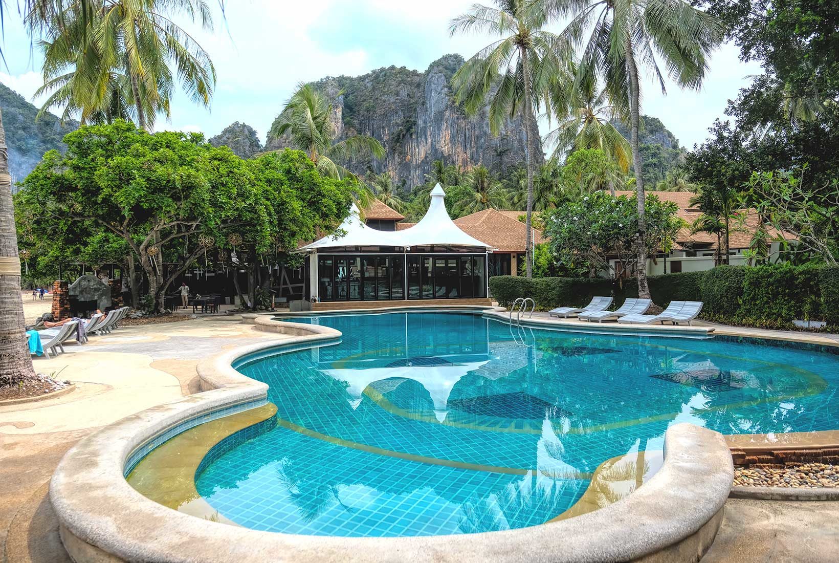 The pool at Railay Bay Resort and Spa