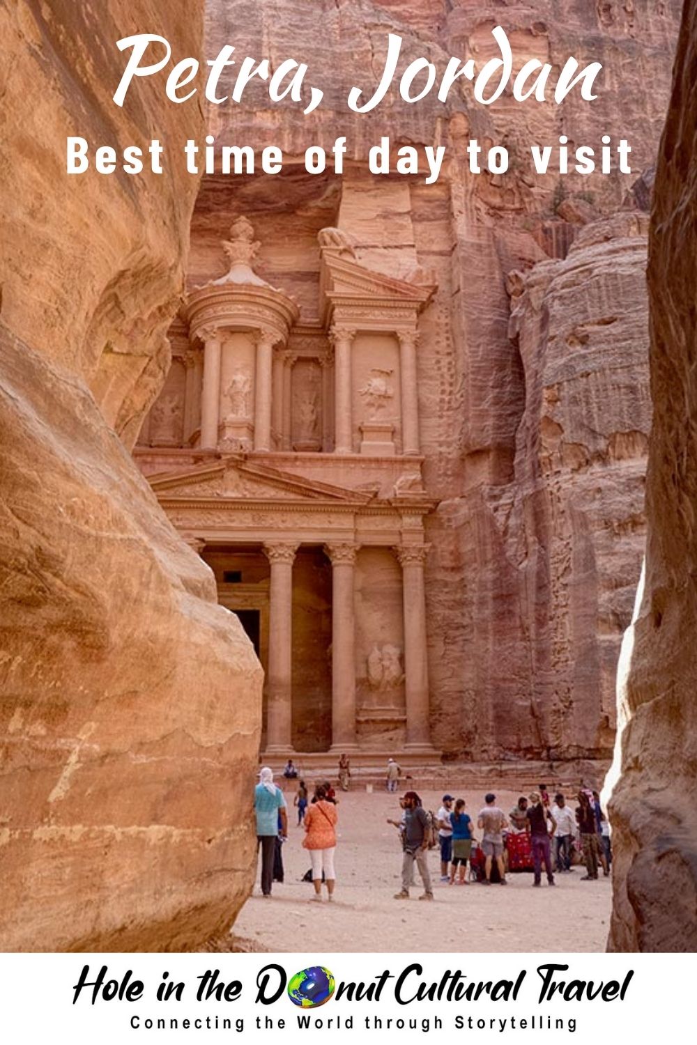 PHOTO: The Treasury at Petra, Jordan, Carved Out of Solid Rock