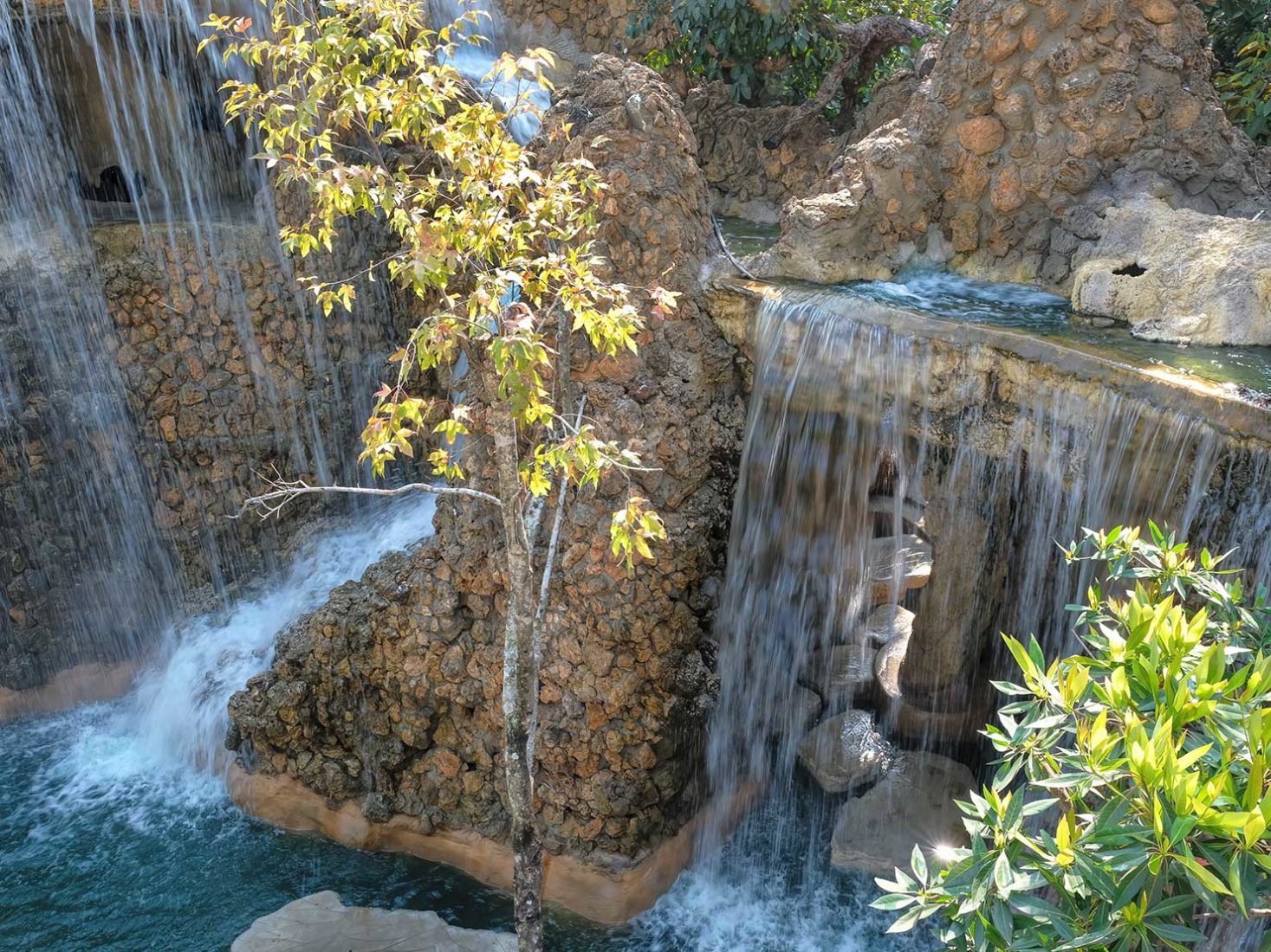 Another pretty waterfall at Dantewada Land of Angels Waterfall Park in Mae Taeng, Thailand