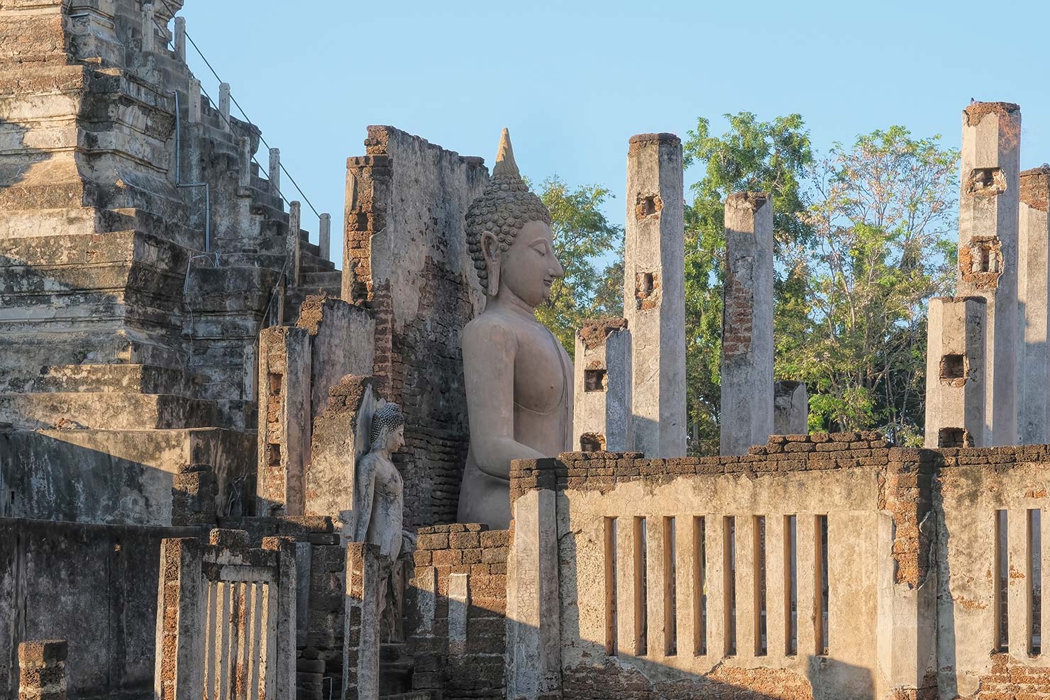 Thailand Si Satchanalai Historical Park Wat Wat Phra Si Ratanamahathat Rajvorsvihara