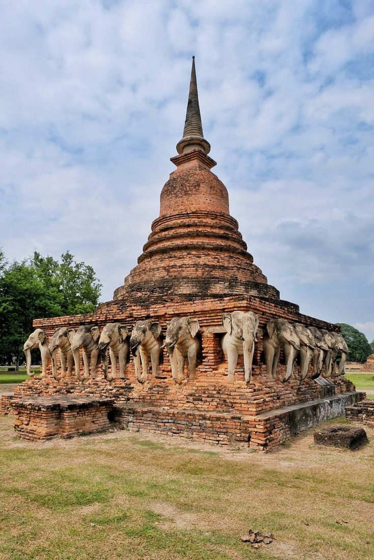 Thailand Sukhothai Historical Park Northern Zone Wat Sorasak