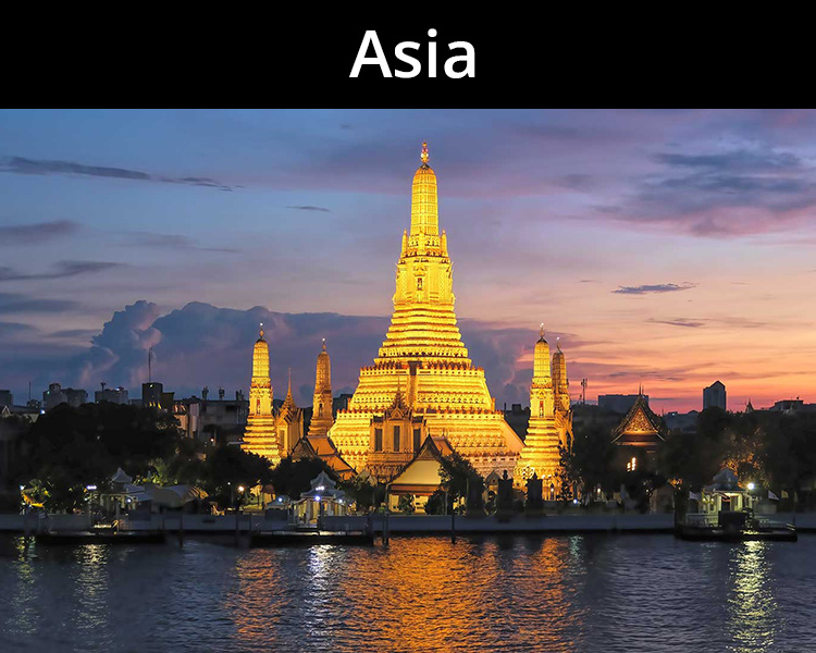 Travel Destination Asia