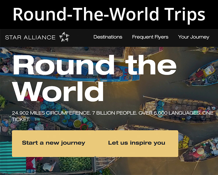 Round-the-World Airline Tickets