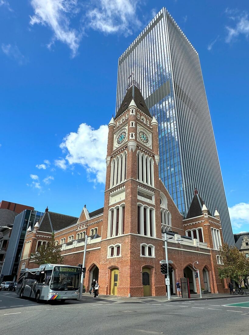 The Historic Town Hall in downtown Perth Australia