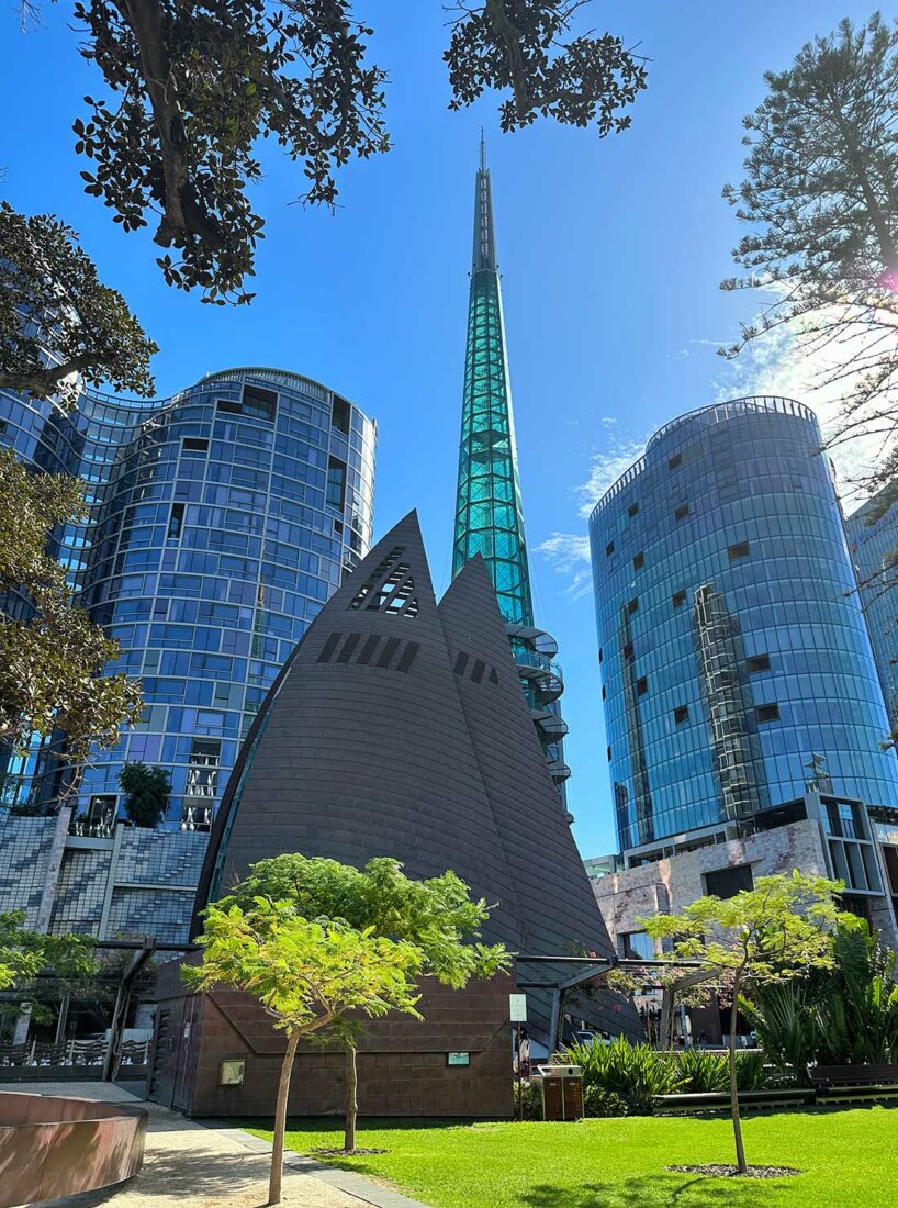Swan Bell Tower in Perth Australia