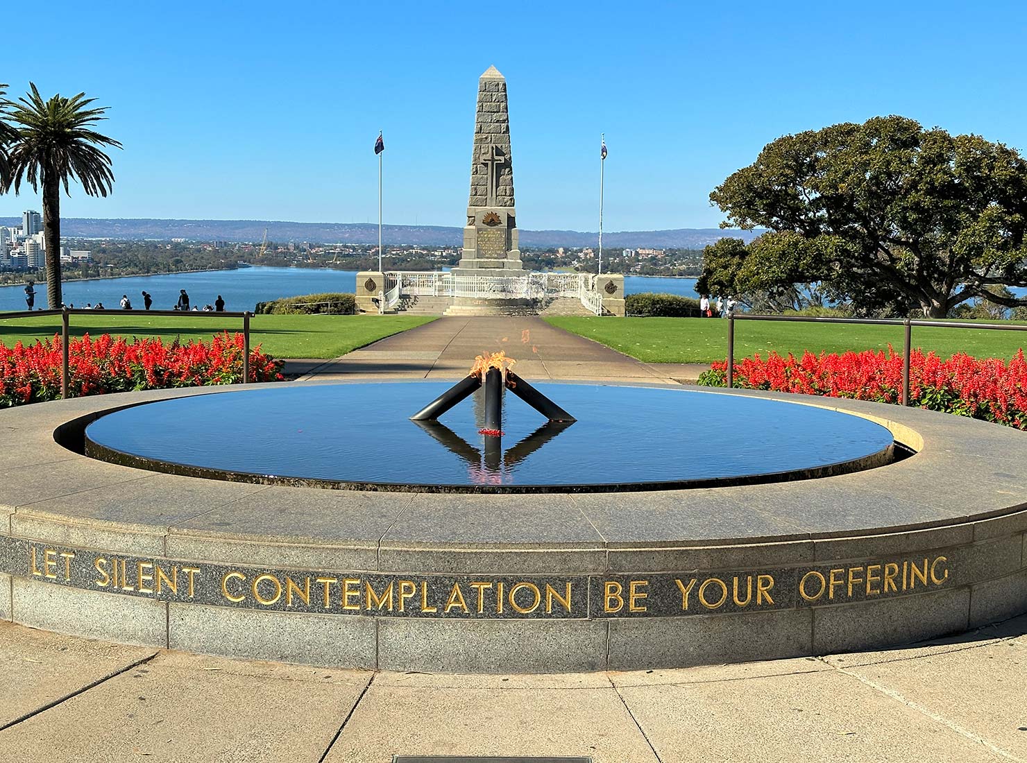 State War Memorial in Kings Park in Perth. Australia