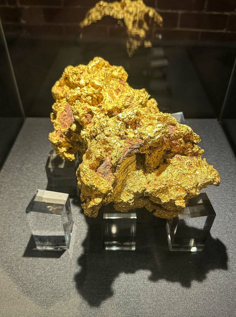 Newmont Normandy Gold Nugget at the Perth Mint Australia