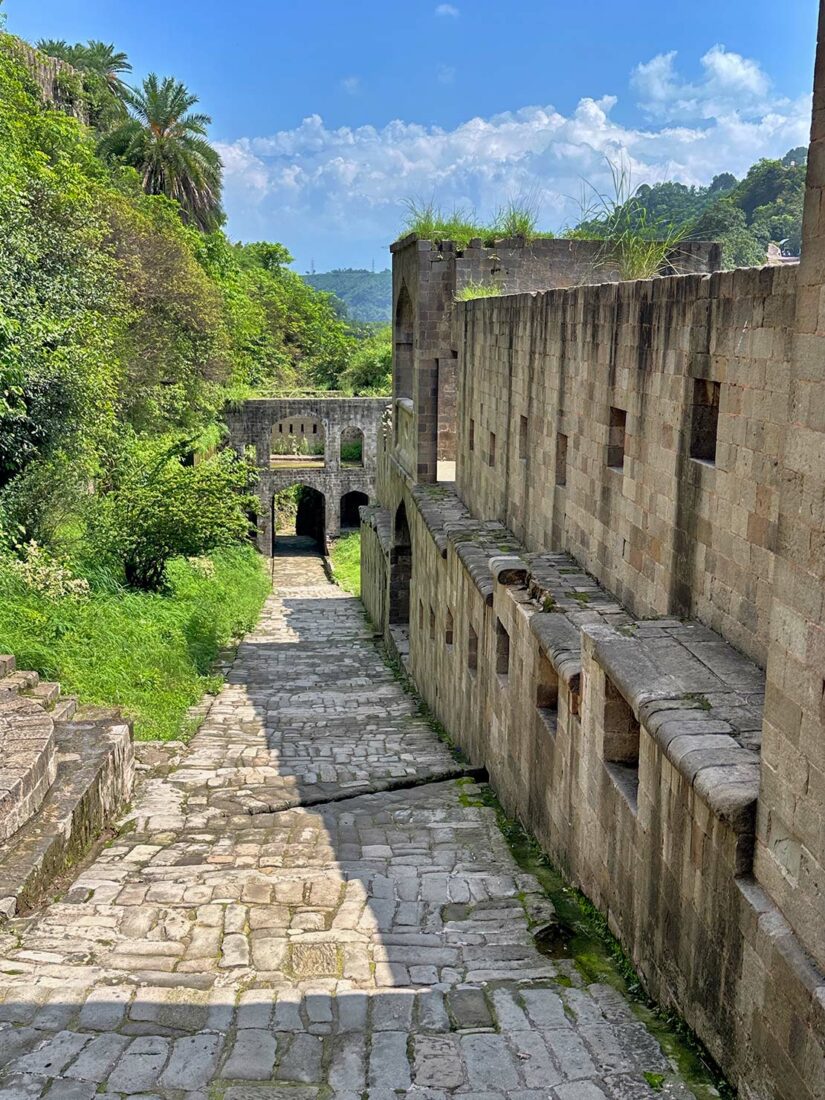One of the seven gates leading to the top of Kangra Fort