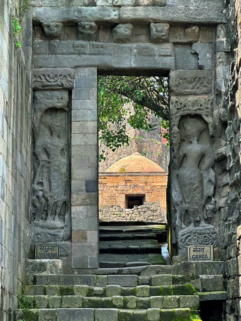 Stepping through the final gate at Kangra Fort leads to the ruins of the ancient fortification, temple, and palace grounds
