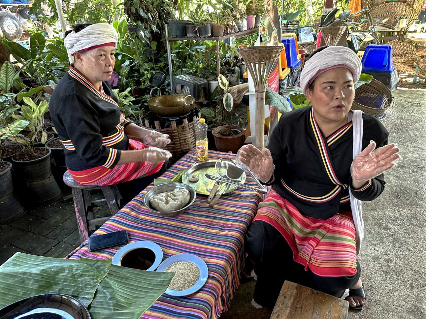 Ban Bai Boon Lifestyle Center in Ban Luang Nuea village near Doi Saket offers visitors a unique immersion into Tai Lue culture