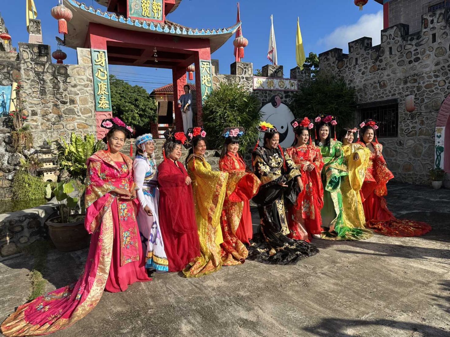 Santichon Chinese village near Pai Thailand in Mae Hong Son Province
