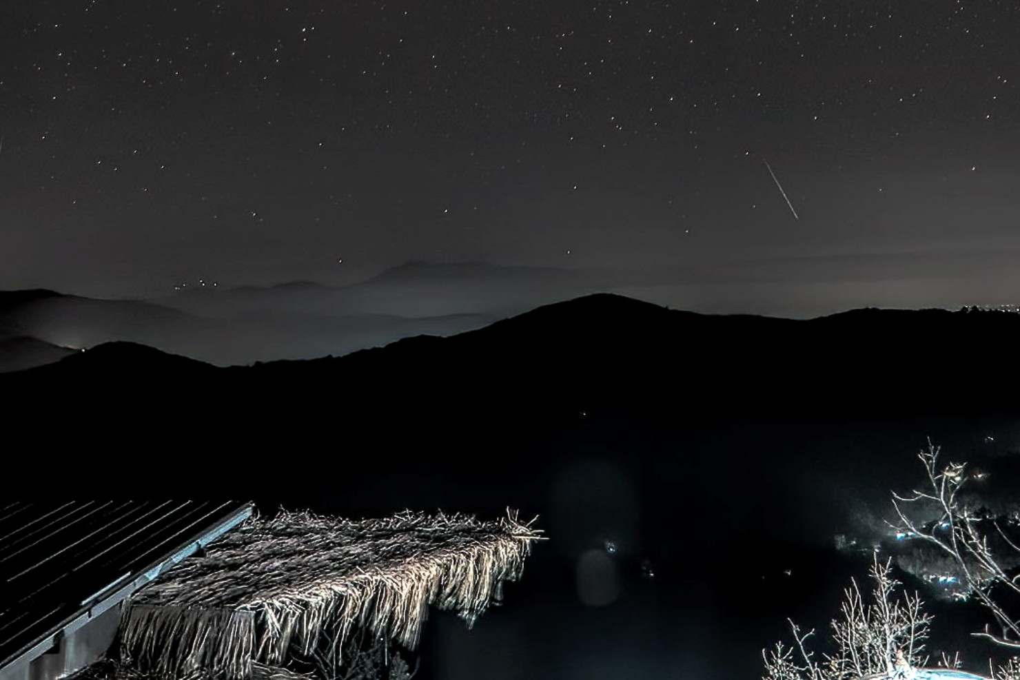 Viewing the Gemenid Meteor Shower at Julia Campground in Mae Taeng Thailand